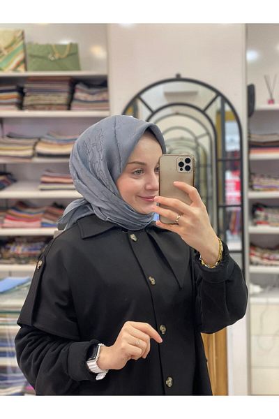 HAREM SCARF Καπνιστό Χαρέμι ​​Σκαντζόχοιρος Μαντίλι Μαρία