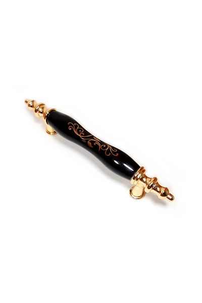 Red Level Black 96 mm Porcelain Handle Models Cabinet Drawer Furniture Kitchen Handle 99Black