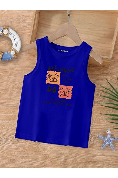 BENROMA Dječja majica bez rukava sa printom crtanih likova