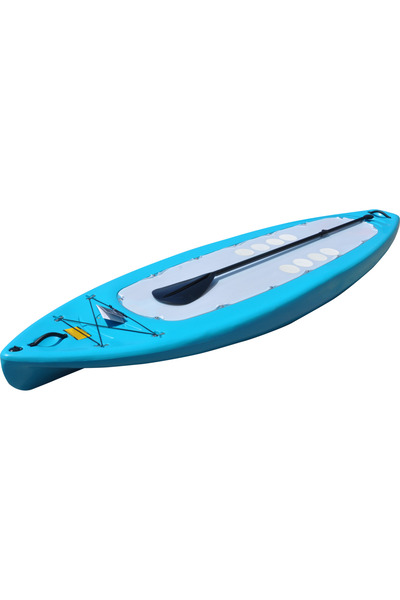 WINNER WİNNER KAYAK VUE-4 TRANSPARENT SUP (1 PERSON)-MAVİ