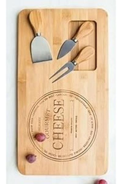 entarzlife Elzey Home 4 Piece Cheese Presentation Board - S Fma08532
