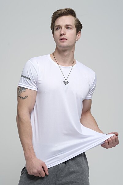 Oksit Cappi Micro Polyester Slim Fit Performance Training Athlete Men's Tshirt