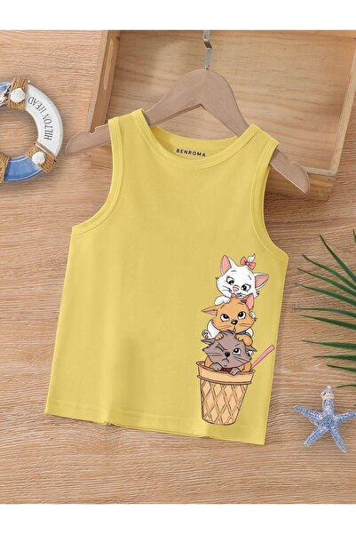 BENROMA Dječja majica bez rukava sa printom crtanih likova