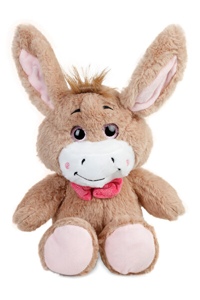 HALLEY Oyuncak Peluş Mutlu Eşek 35 Cm Kahverengi
