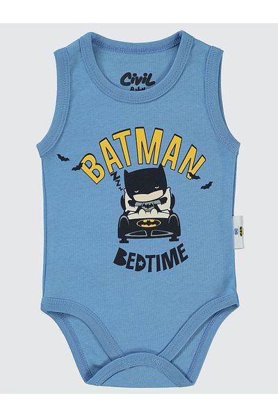Batman Open Indigo Civil Baby 1-18 Months Snap Badi for Baby Boy