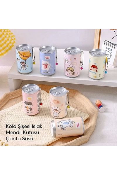 Yenimiyeni Coke Bottle Wet Wipes Box Bag Ornament
