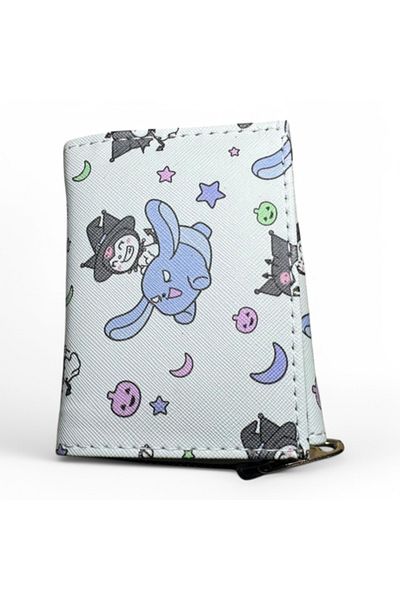 gullfoss Cute Characters Cream Multi-Compartment Wallet