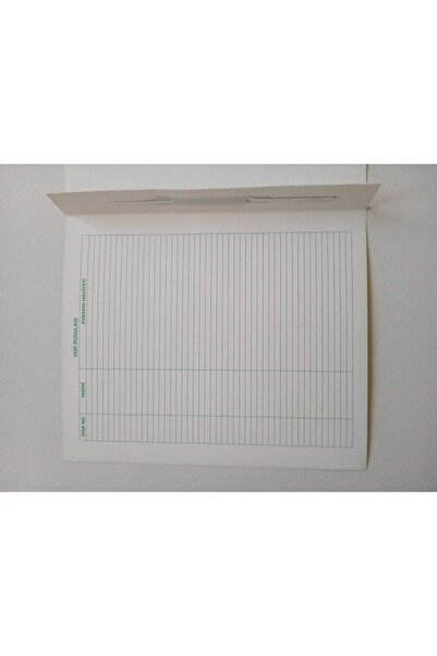 Turuncu Beyaz Mahkeme Hukuk Dava Dosyası Yeşil 100'lü