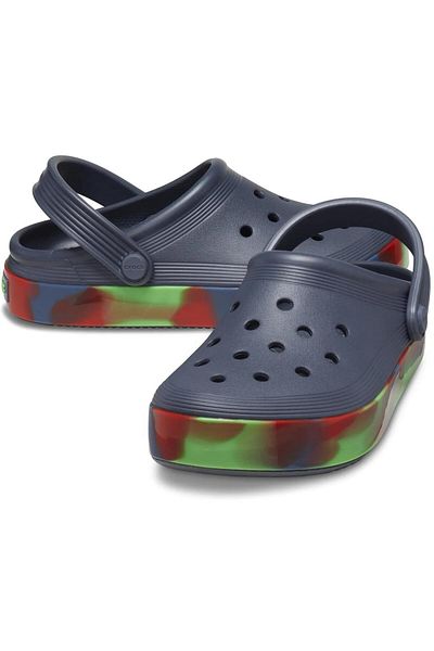 Crocs Off Court Glow Band Children's Slippers