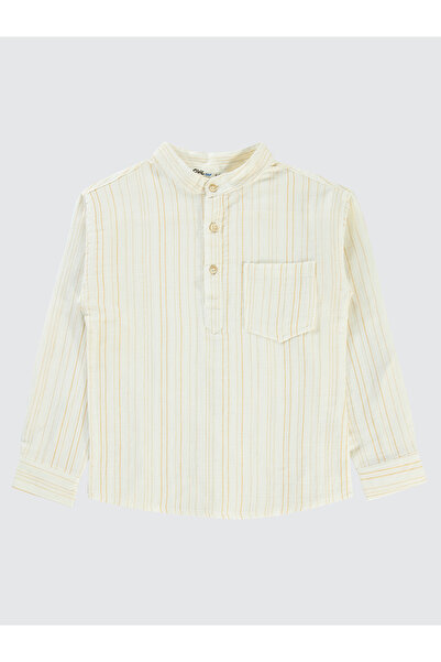 Civil Boys Boy's Shirt 6-9 Years Mustard