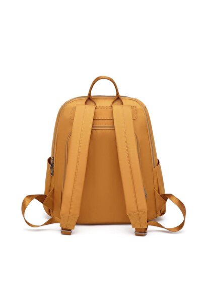 21Kbarcelona Σατέν υφασμάτινο γυναικείο σακίδιο πλάτης μεσαίου μεγέθους Barcelona 2140