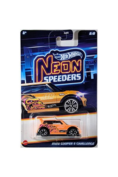 HOT WHEELS Neon Yarışçılar  - MINI COOPER S CHALLENCE JBY96