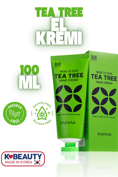 byeolee Kore Üretimi Çay Agacı Özlü Yatıştırıcı Ve Arındırıcı El Ve Tırnak Kr...