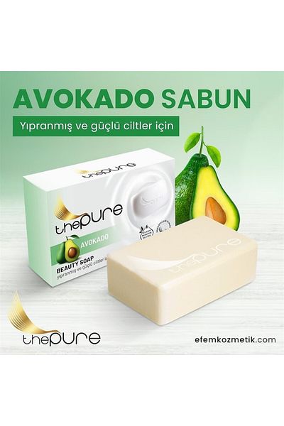 thepure Avocado Soap 1 Piece