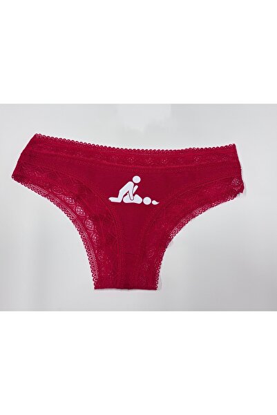 SWELLA BASKILI DANTELLİ KÜLOT