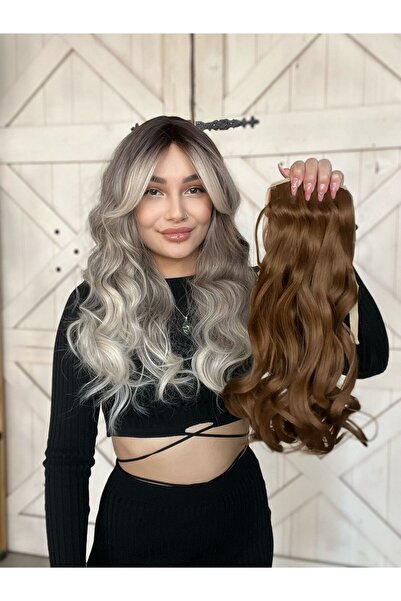 Suzan Peruk At kuyruğu Postiş Bağcıklı En kullanışlı model.AT KUYRUĞU SAÇ MODELİ