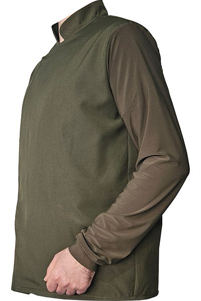 Ant Rotagrup Üniforma ve İş Elbiseleri Cook Jacket Lycra Sleeve Unisex Snap Fastener Long Sleeve Chef Cook Kitchen Jacket