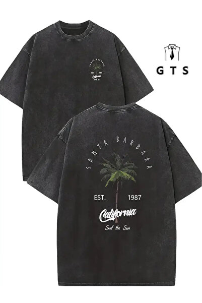 bellanova Βασικό μπλουζάκι με σχέδιο ασφάλτου oversized με εφέ λεκέδων, που π...