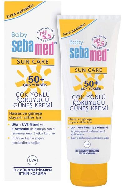 Sebamed Kids كريم سيباميد صن كير للأطفال بعامل حماية من الشمس 50، 75 مل