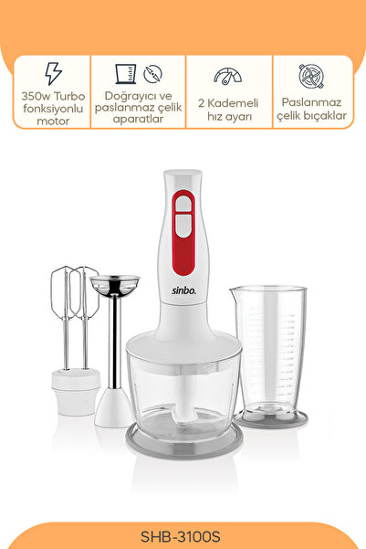 Sinbo Blender Set Shb 3100 S
