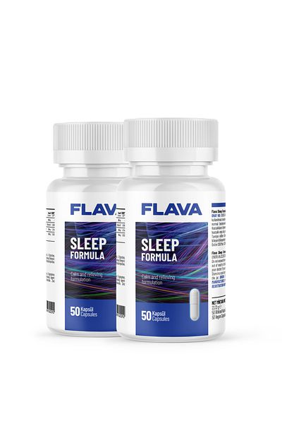 FLAVA Sleep Formula - 50 Capsules X 2 Cuts