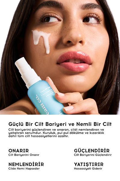 Cream Co. Milk Serum - Moisturizing and Soothing Barrier, Hyaluronic Acid Ceramide, Sensitive Skin