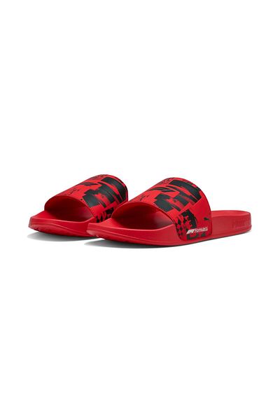Puma F1 Leadcat 2.0 Pop Red-Puma Black Logo Shoes