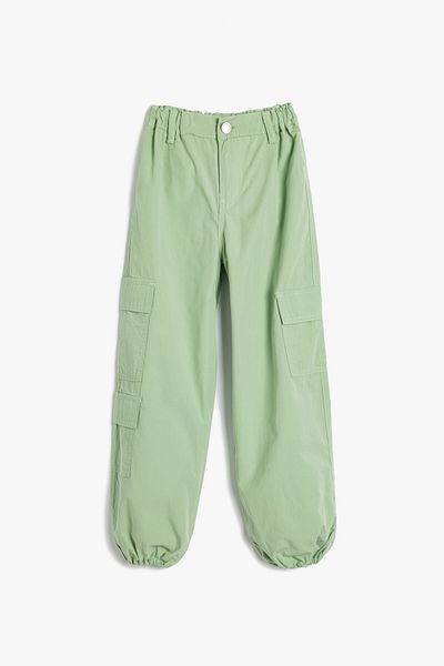 Koton Grüne Mädchenjeans 4SKG40094AD