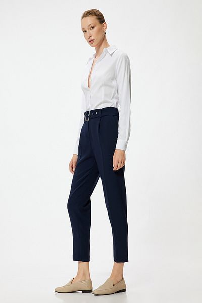 Koton Navy Blue Women's Jeans 5Wak40003Uw