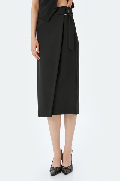 Koton Siyah Kadın Etek 5SAK70070UW