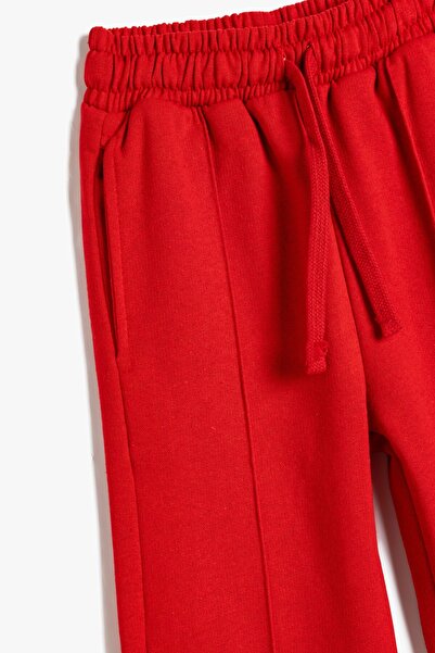 Koton Kırmızı Kız Çocuk Eşofman Altı 5WKG40038AK