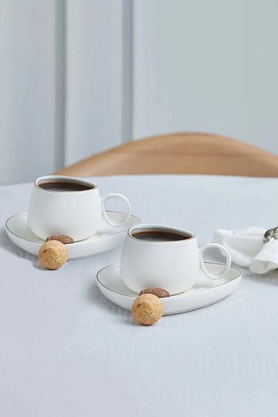 Karaca Streamline Middle 2 Person Teacup 200 ml