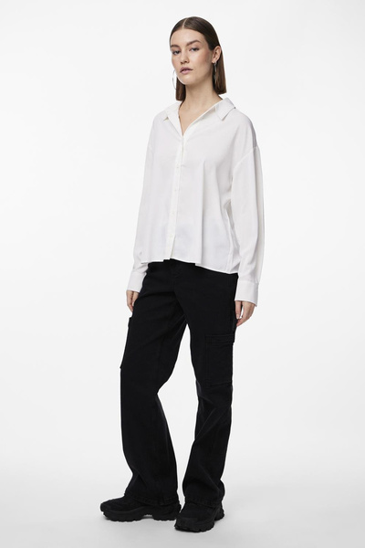 PIECES Kurzarmshirt - FEM WOV PRE60/PL40