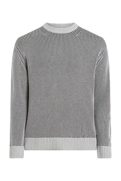 Calvin Klein Bluz Grey Heather / Ebony Heather Erkek