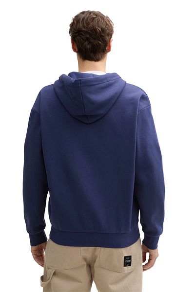 Tom Tailor Denim Pánská mikina Black Blueberry