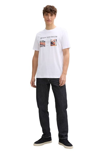 Tom Tailor Denim Weißes T-Shirt für Männer