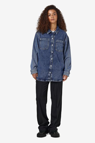 Noisy May Nmalva LS Denim Shacket Az351Mb Noos