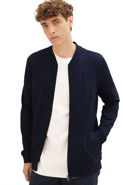 Tom Tailor Denim Modré pánské tričko Sky Captain