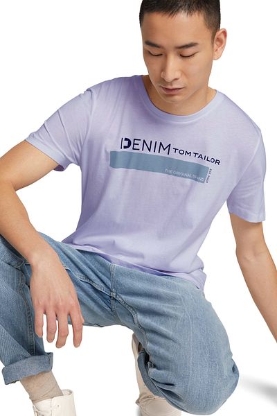 Tom Tailor Denim Weißes T-Shirt für Männer