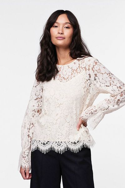 YAS. YASPERLA LS Spitzentop - S. NOOS