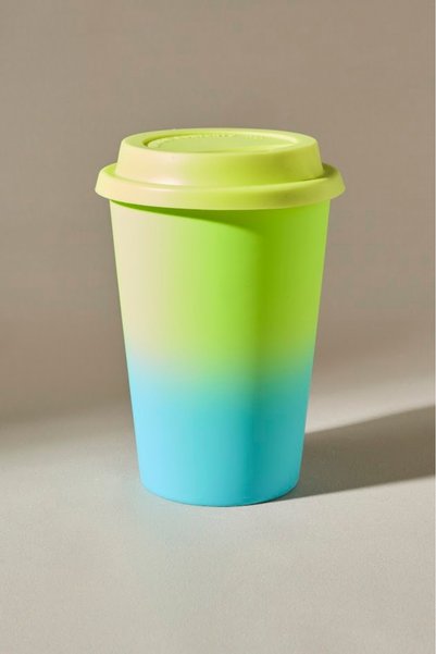 Karaca Soft Touch Travel Mug 300 ml Yellow
