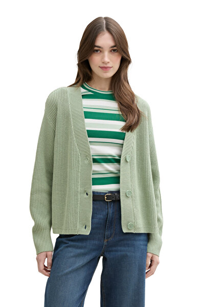 Tom Tailor Denim V-Neck Cardigan