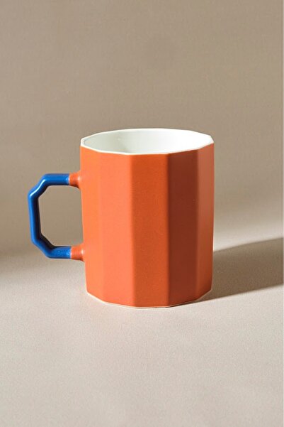 Karaca Red Latte Love Mug - 325 Ml