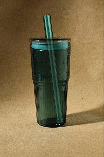 Karaca Royce Yeşil Pipetli Mug 600 Ml