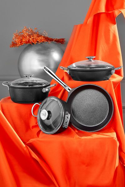 Taç Corvina Casting 7 Piece Cookware Set