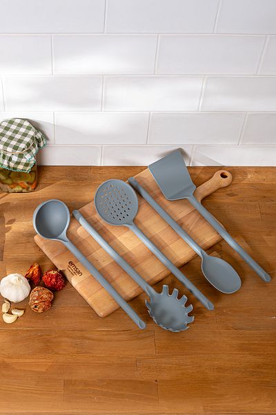 Emsan Fiesta Gray Serving Set - 5 Pieces