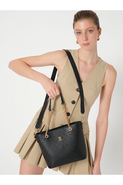 Pierre Cardin Geantă de umăr Black Floater pentru femei