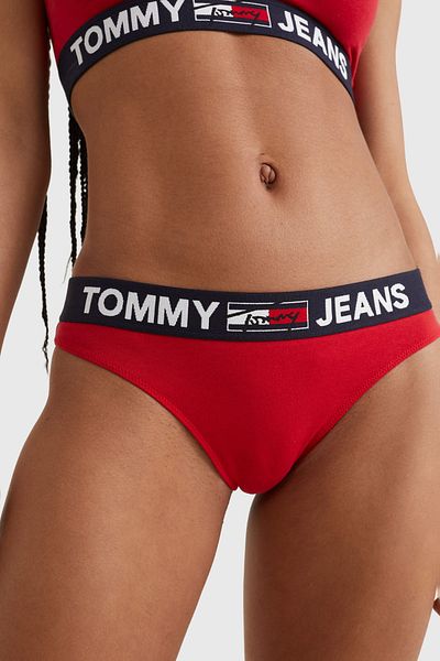 Tommy Hilfiger Női piros bugyi tanga UW0UW02823