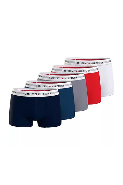 Tommy Hilfiger Boxer férfi D Sky/Dp Ind/A ezüst/ Frwks/White