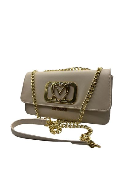 Love Moschino Geantă Avorio pentru femei și fete